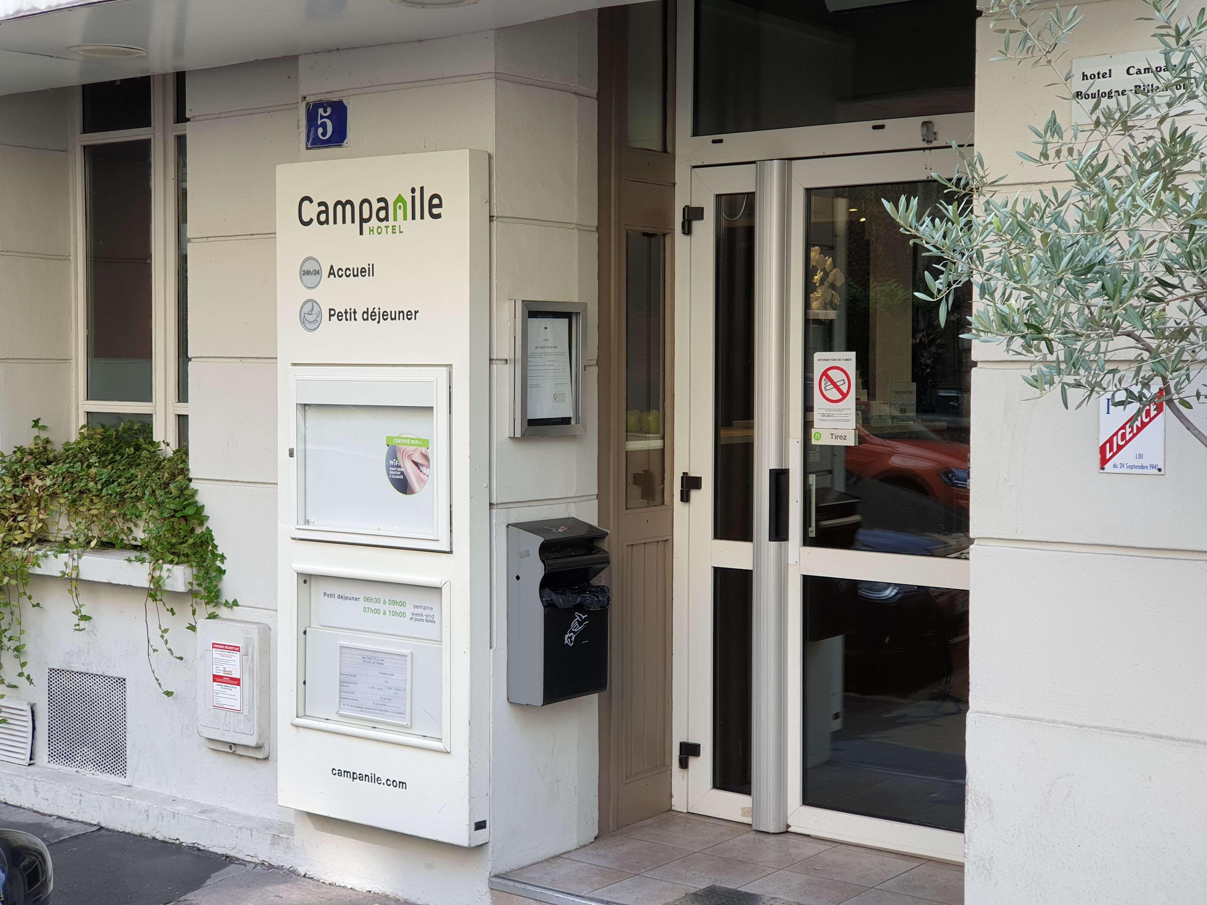 Campanile Paris Ouest - Boulogne Hotel Exterior foto